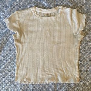 Urban Outfitters Baby Tee White